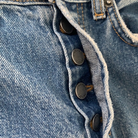 Carmar Distressed Button Fly Raw Hem Jeans Bundle - Picture 10 of 15